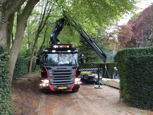 Plaatsen dakplaten